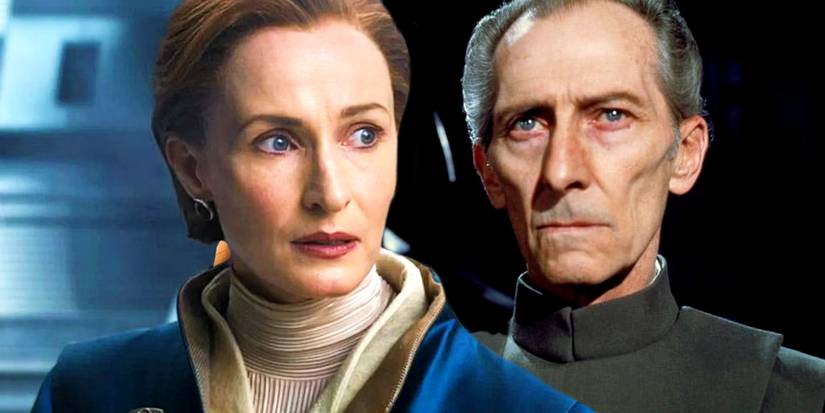 Star Wars Andor Mon Mothma Ghorman speech General Tarkin