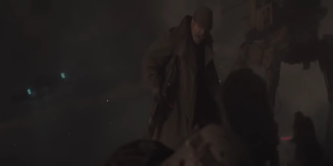 Imperial Army Major Staz on Mimban in Solo: A Star Wars Story.
