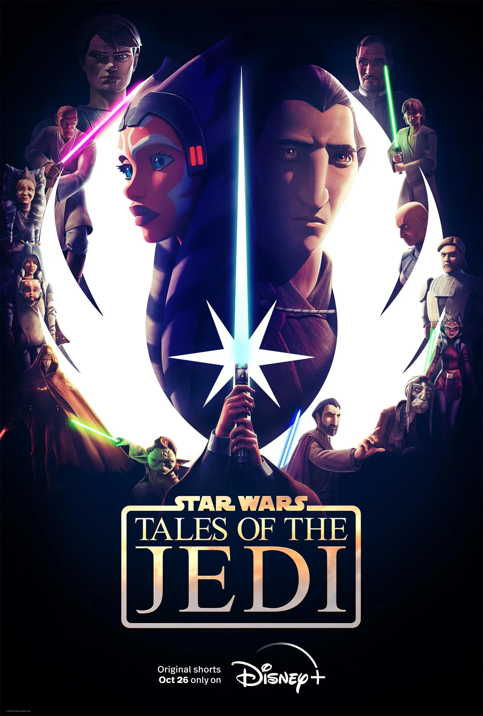 Star Wars Tales of the Jedi Poster Full