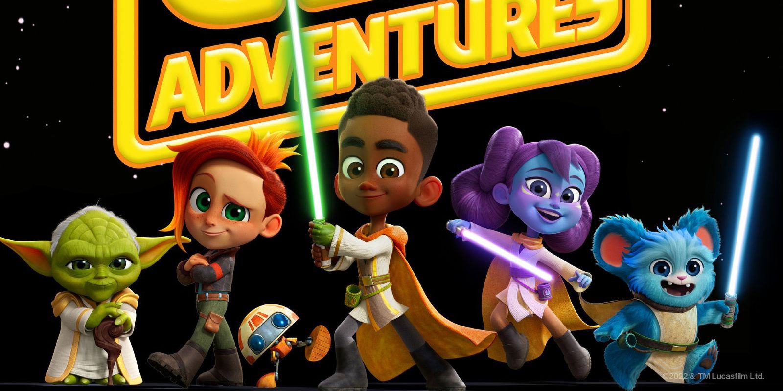 Personagens de Star Wars Young Jedi Adventures
