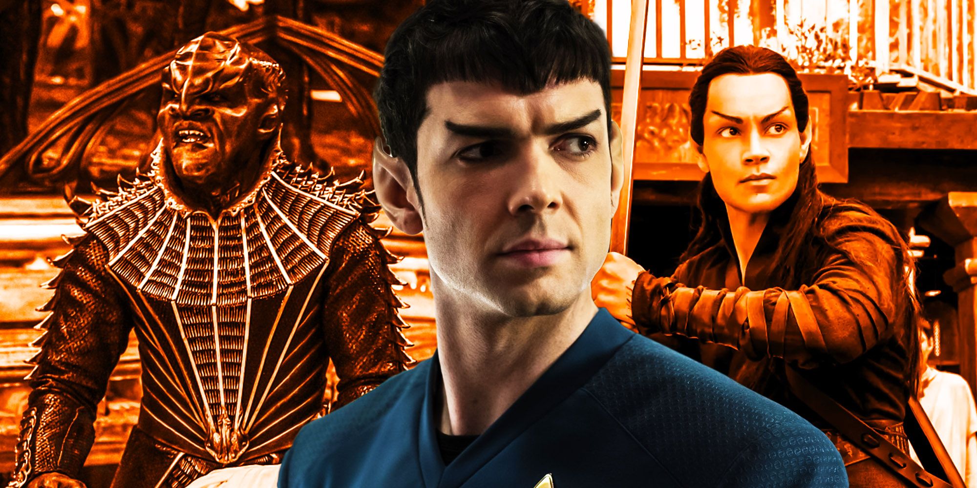 Star trek picard Romulan discoery klingon Spock strange new worlds