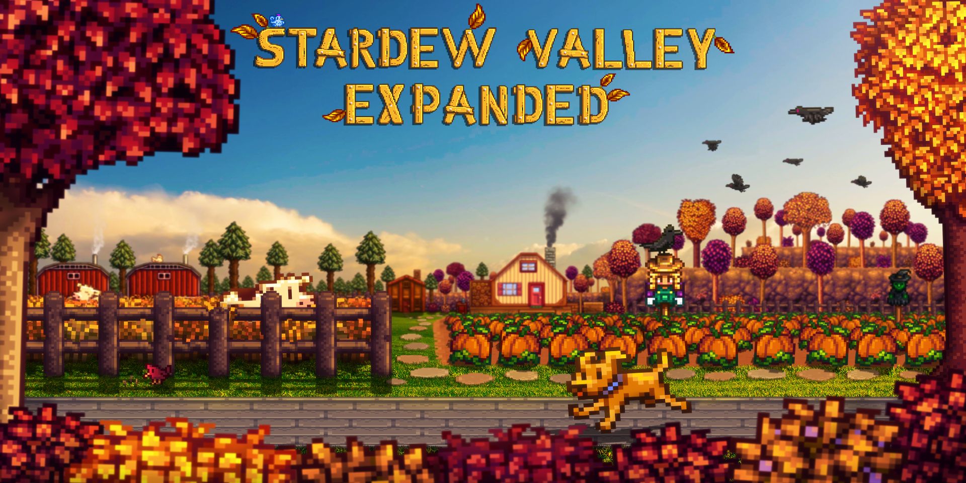 Stardew Valley Expanded Mod Official Autumn Key Art 
