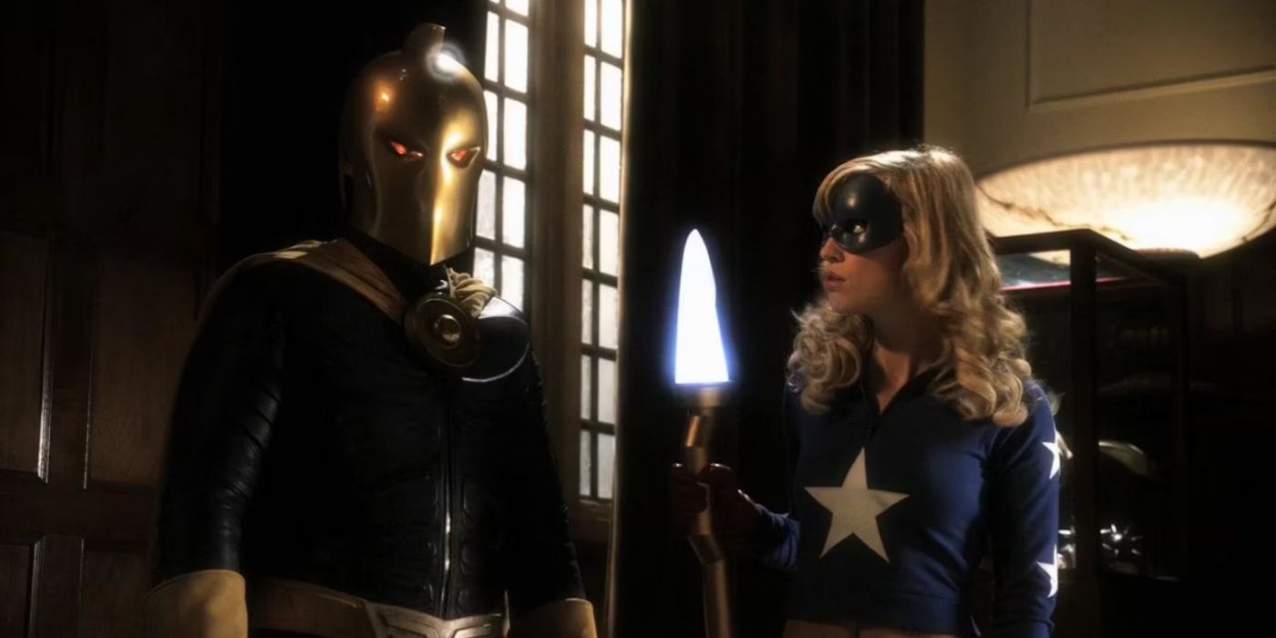 Stargirl and Doctor Fate on Smallville