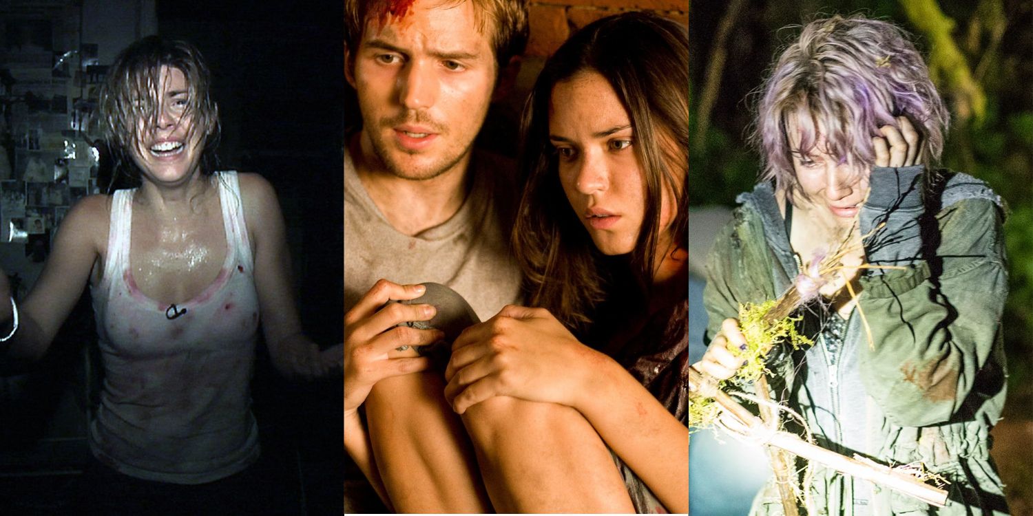 Stills from REC, Cloverfield and The Blair Witch Project
