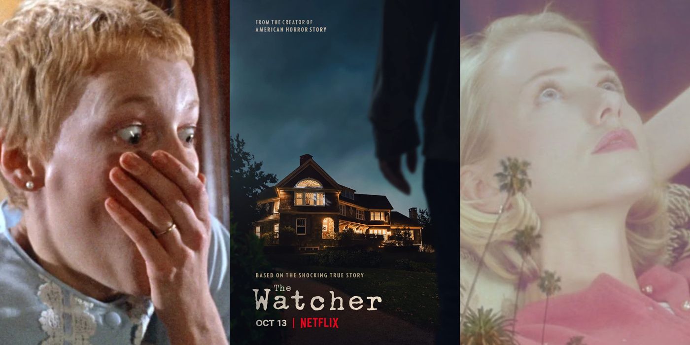 Stills from The Watcher and other media starring the cast