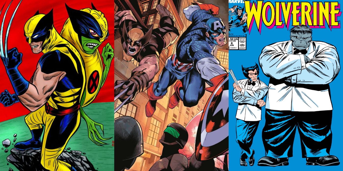 Stills of various Wolverine team ups