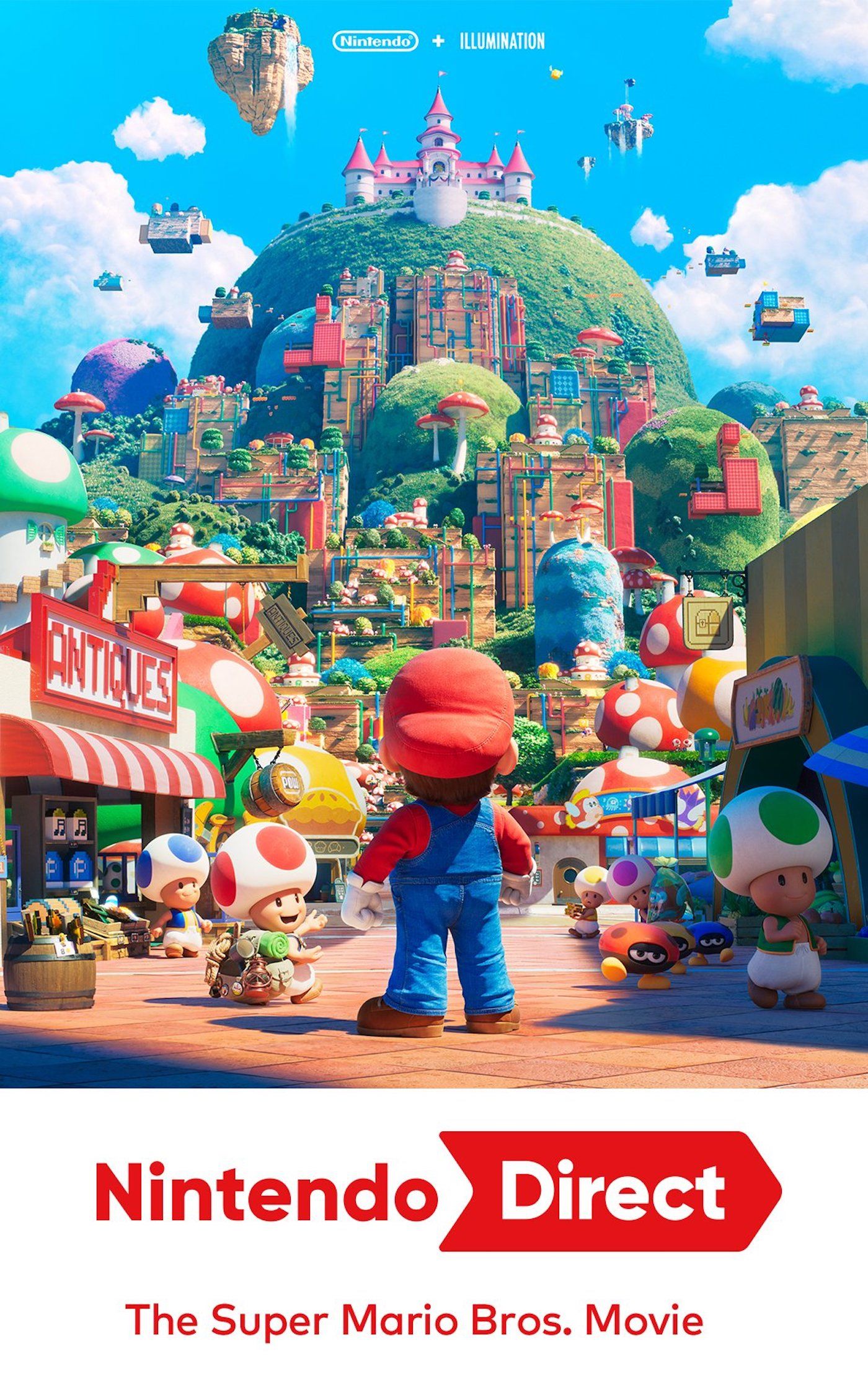 Super Mario Bros. Poster Reveals First Look At Movie’s 3D Mario Design