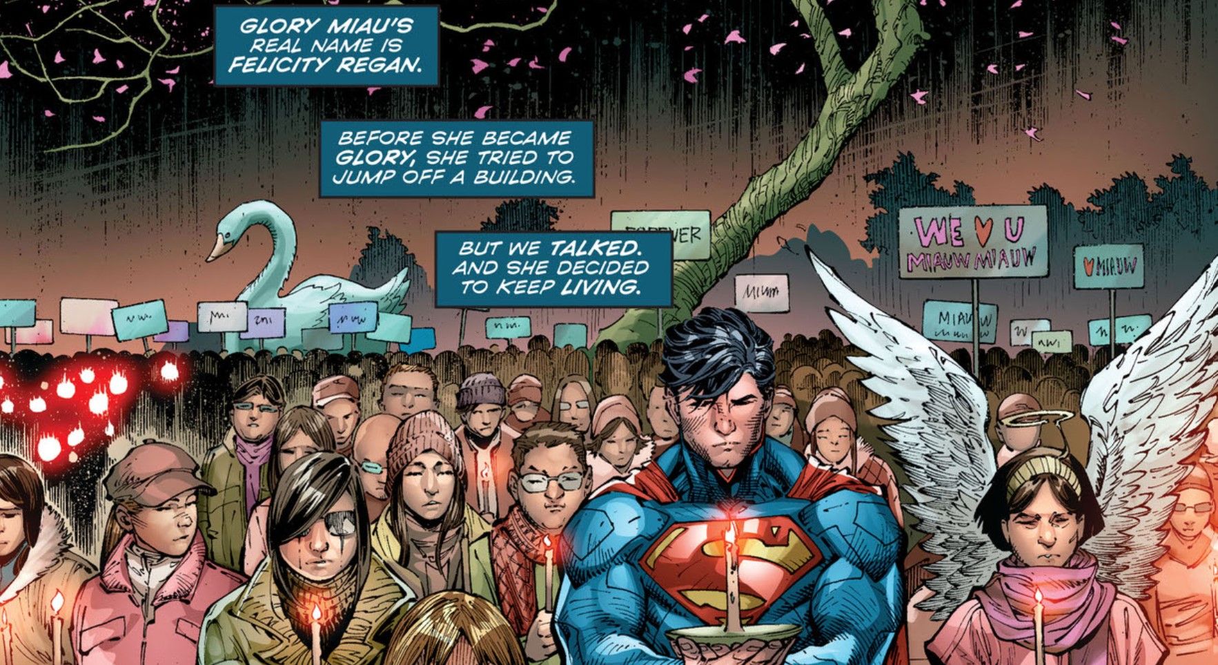 Superman Regan Memorial DC Comics