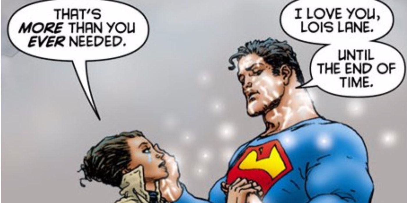 Superman comic panel all star superman lois lane