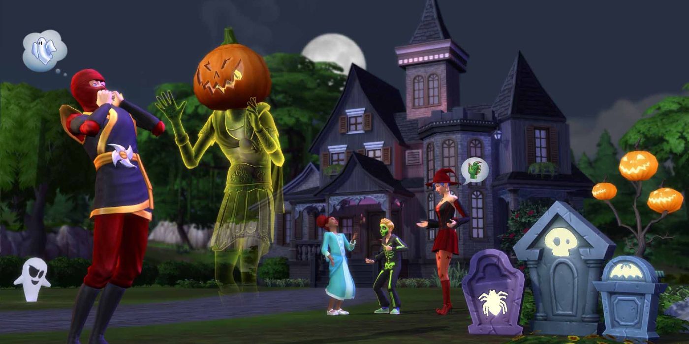 Sims 4: Best Ways To Get Your Sims Ready For Halloween