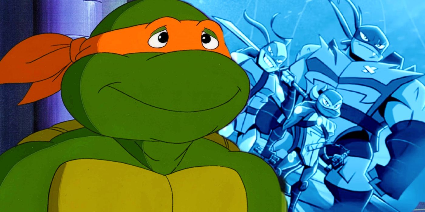 Teenage Mutant Ninja Turtles smiling