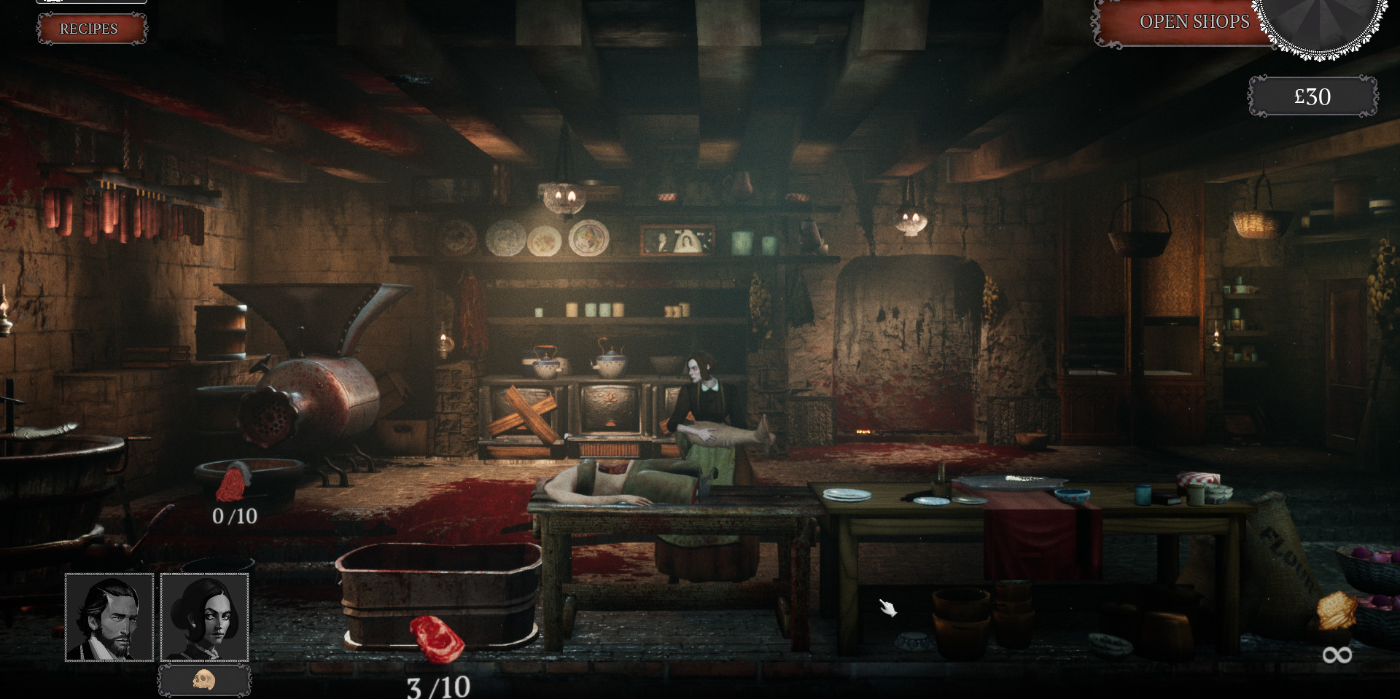 Ravenous Devils cooking up human meat