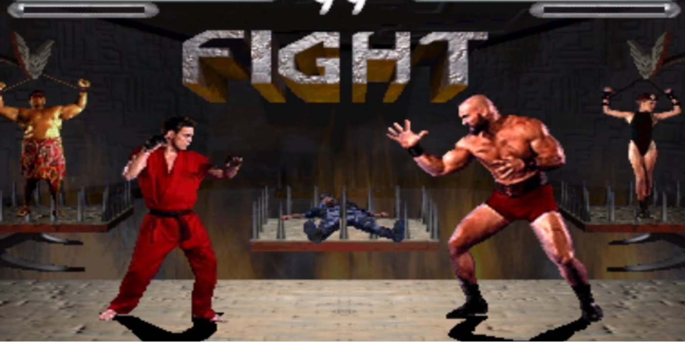 Ken vs zangief in street fighter the movie game