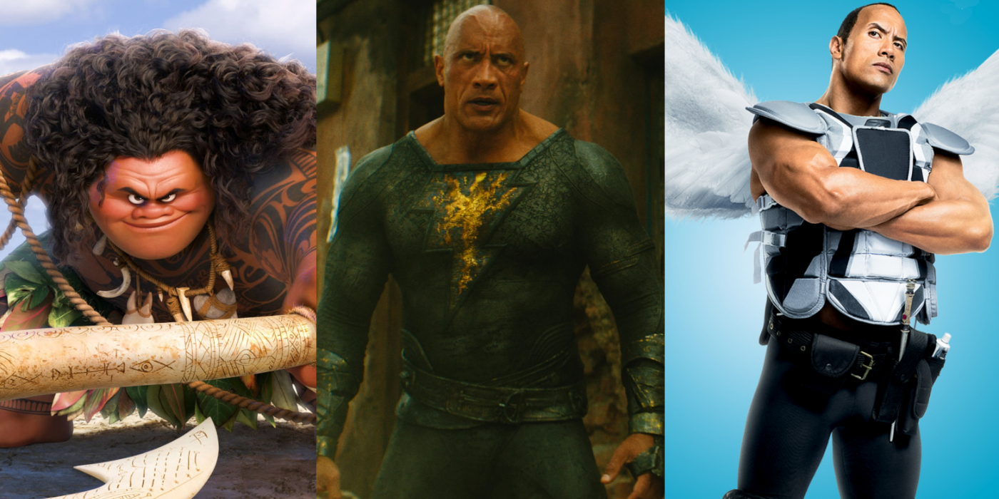 The Rock's most powerful characters