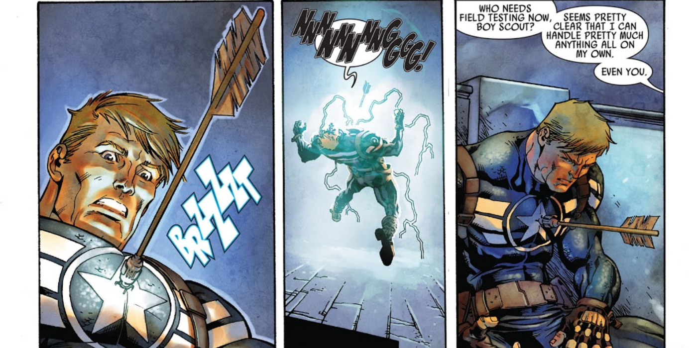 Cap vs Hawkeye Comics
