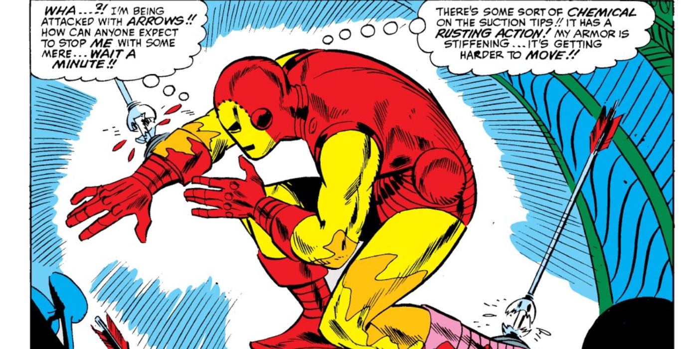 Iron Man beat by Hawkeye