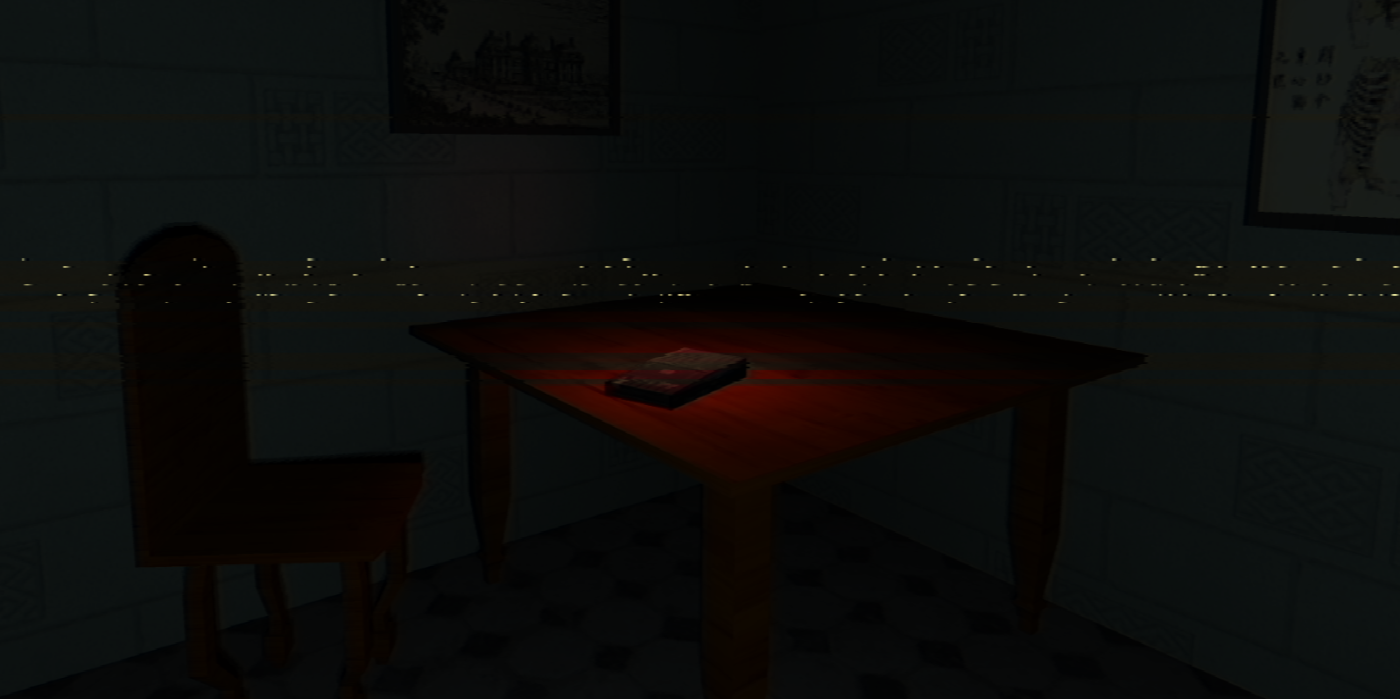 Uma captura de tela do jogo de terror Anatomy