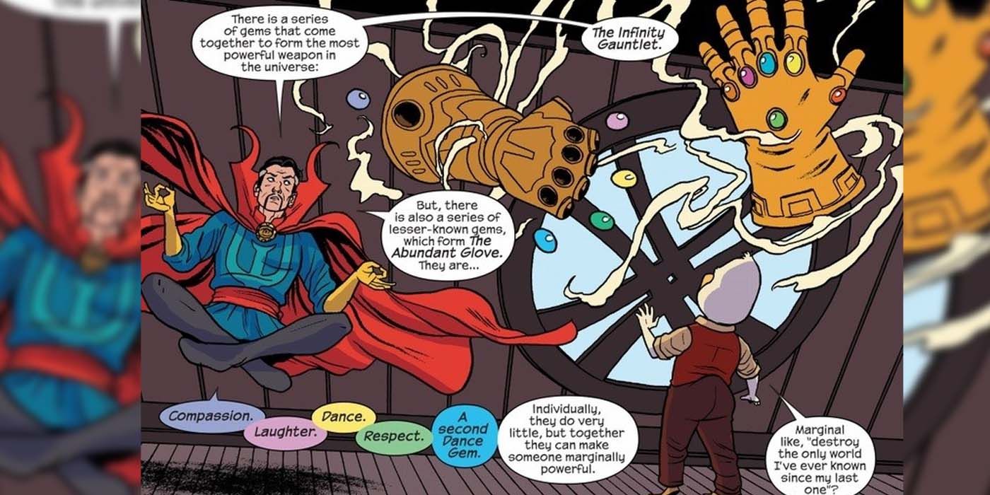 Thanos Infinity Gauntlet Second Abundance