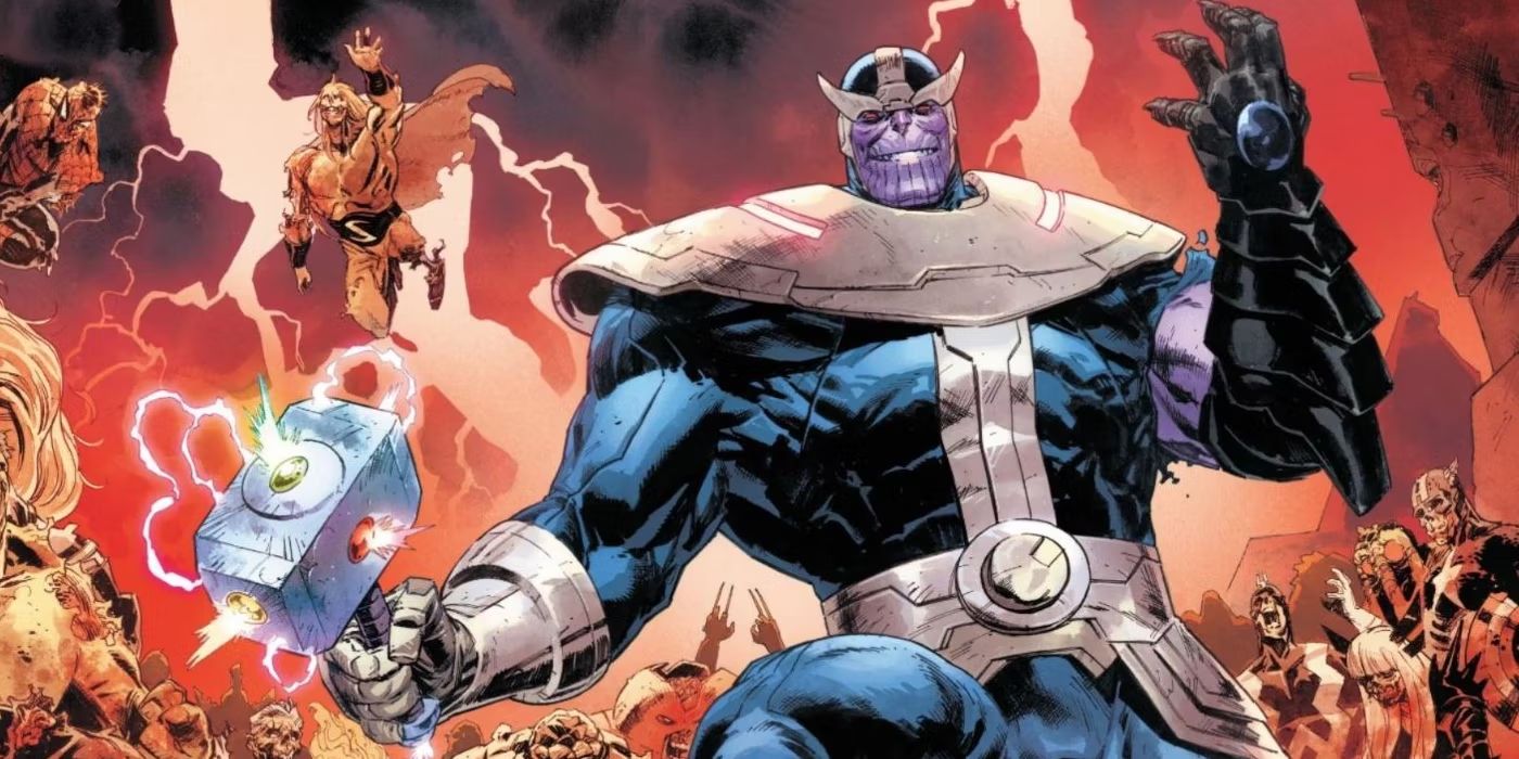 Thanos' New Infinity Hammer Combines Two of Marvel's Greatest Weapons