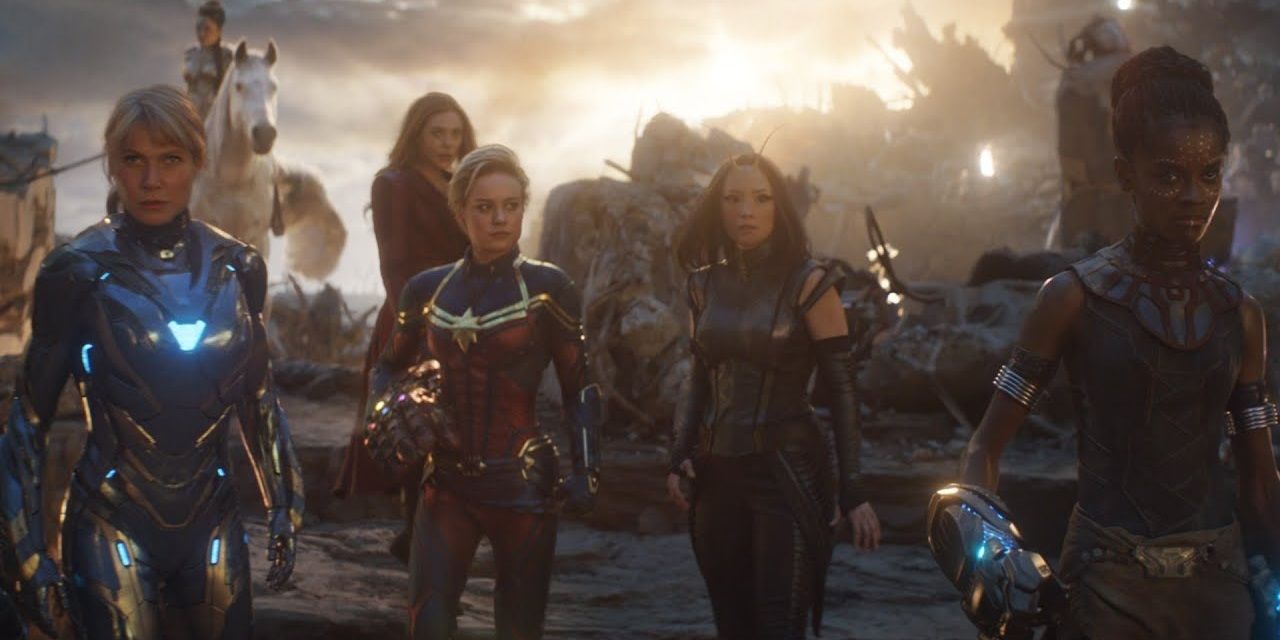 The A-Force moment in Avengers Endgame