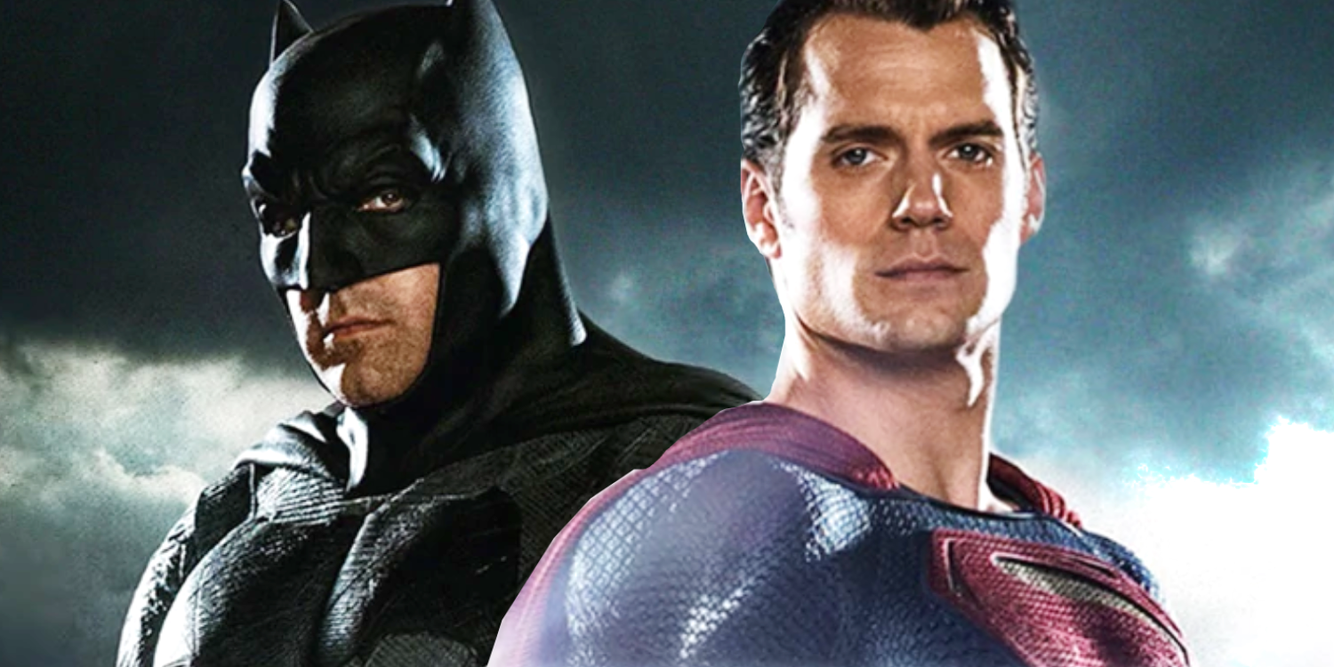 Henry Cavill's Superman and Ben Affleck's Batman in DCEU