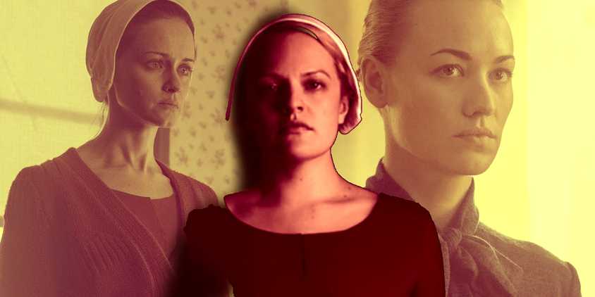 The Handmaid's Tale Ofglen, June, Serena