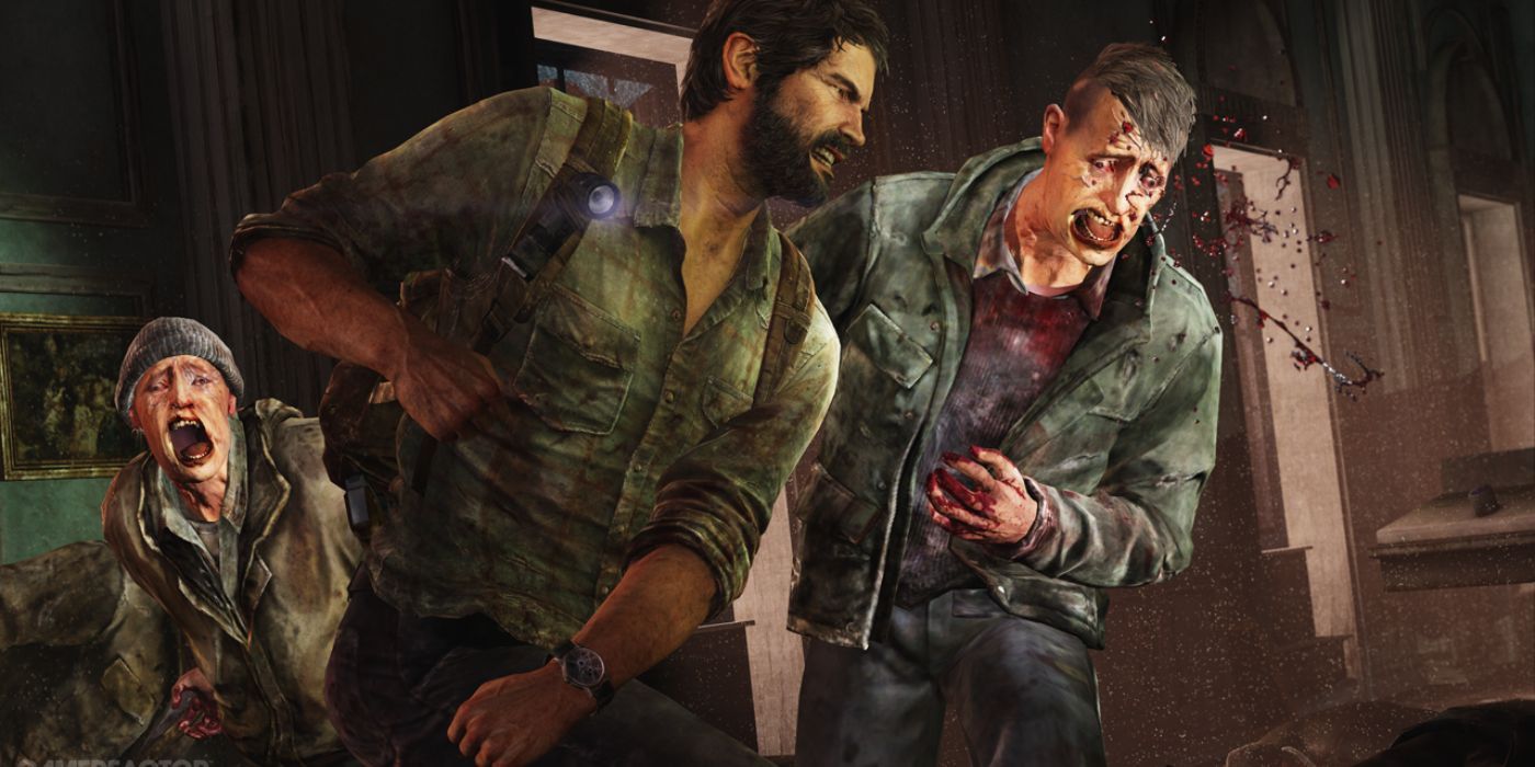 Captura de tela do jogo de The Last Of Us.