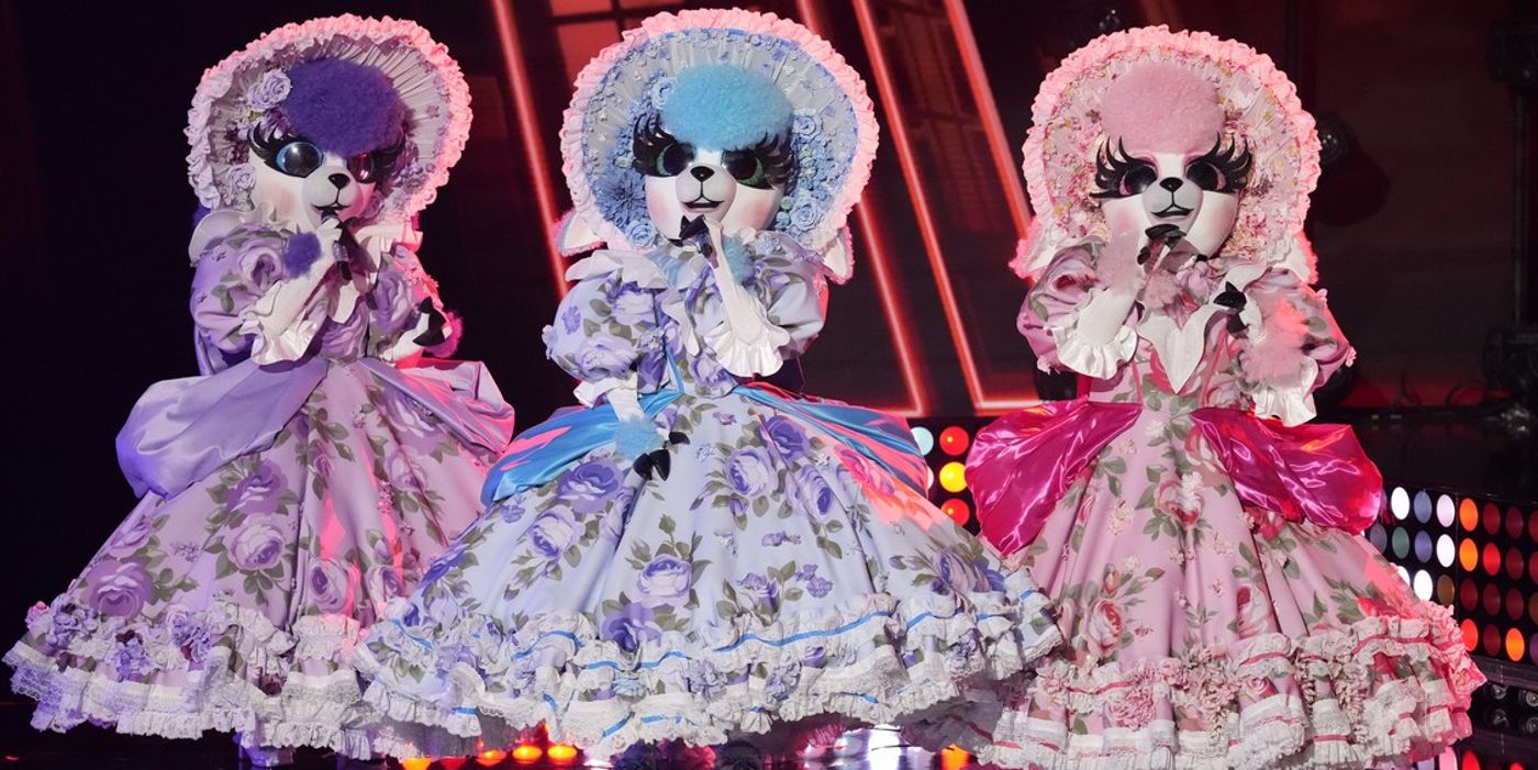 Masked Singer Lambs contestants during their performance