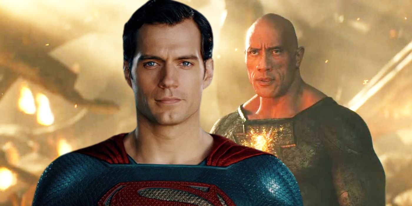 Dwayne Johnson 'Absolutely' Plans to Make a Black Adam vs. Superman Movie