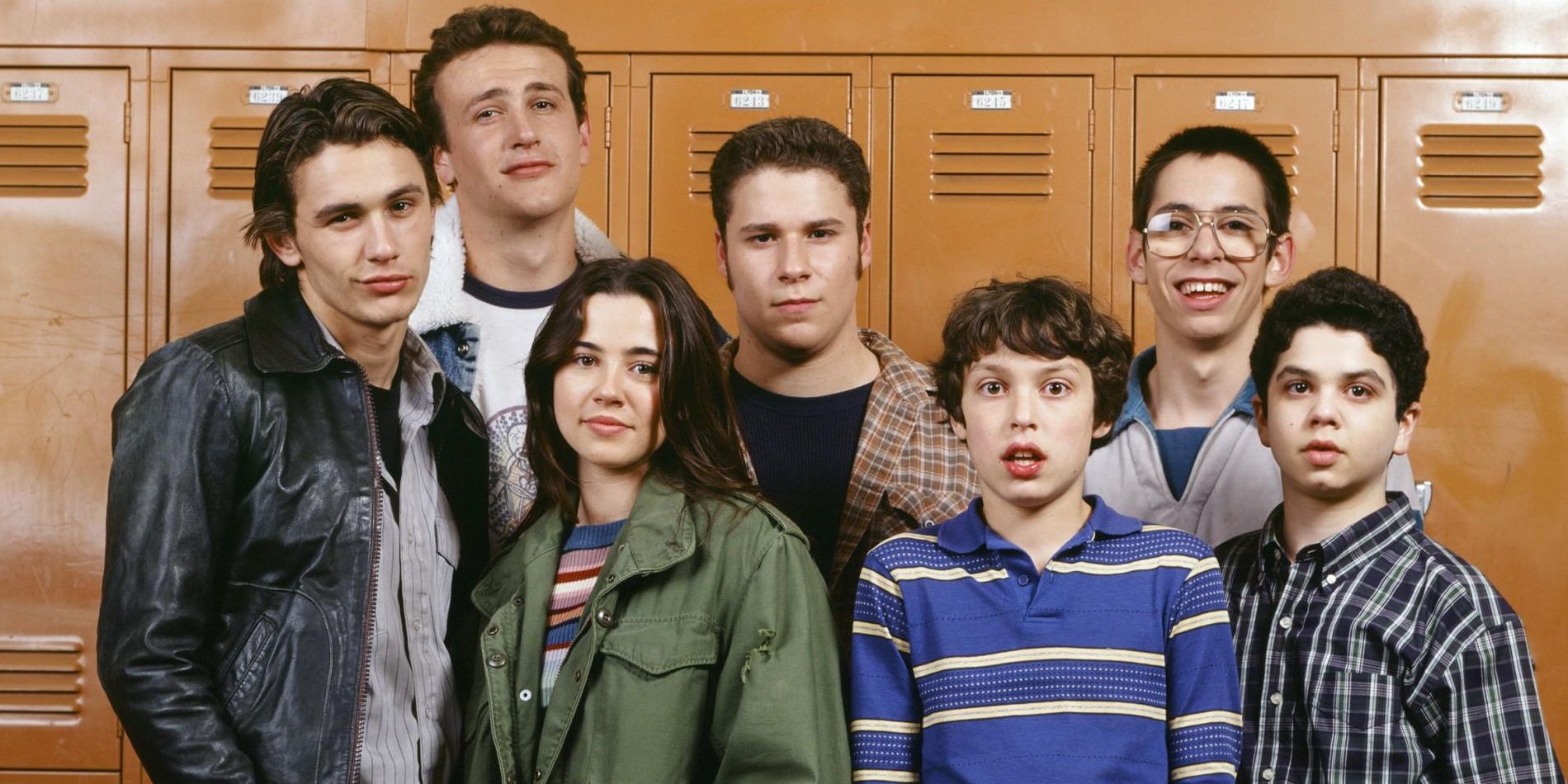 The cast of Freaks and Geeks