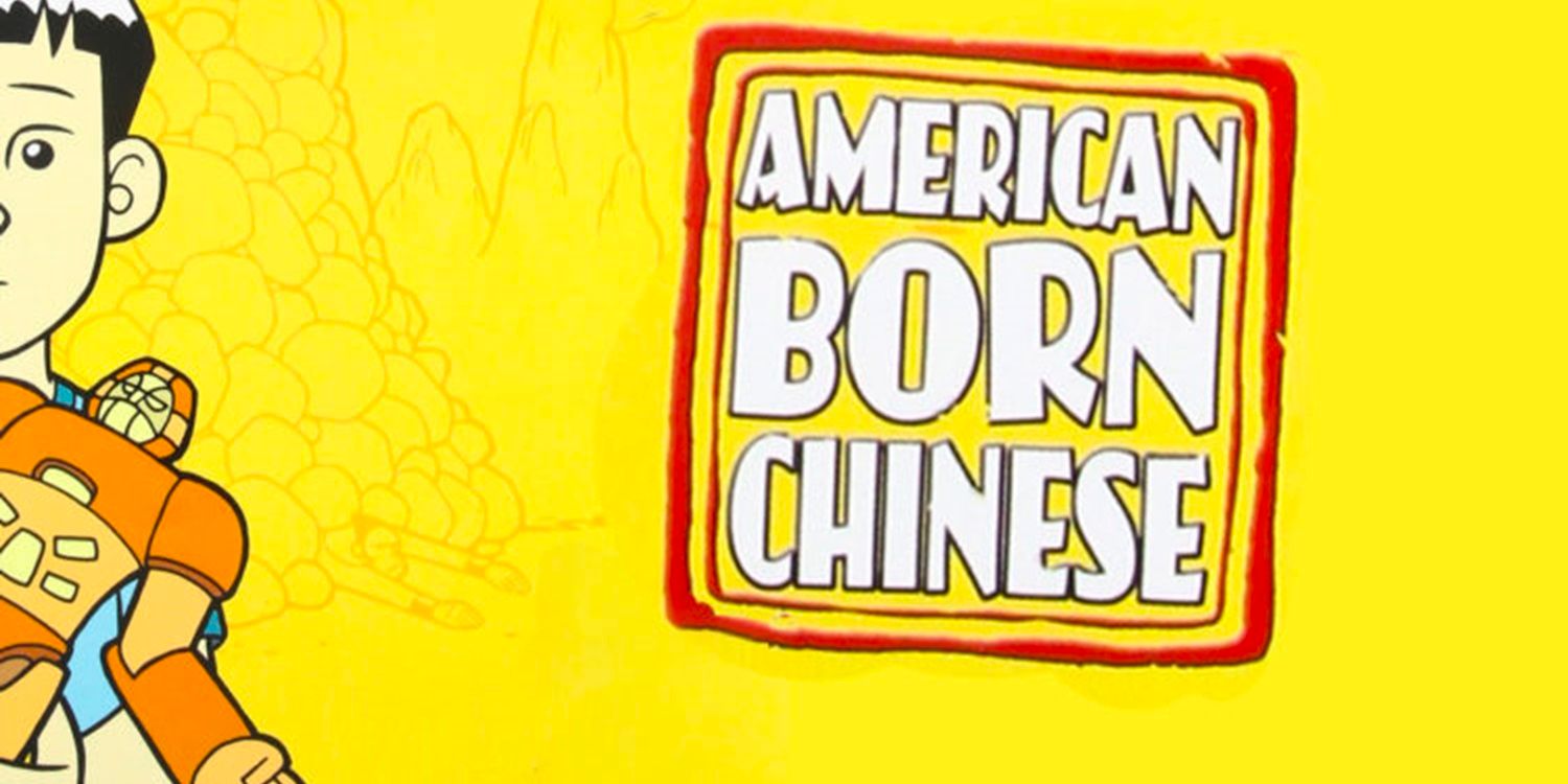 A arte da capa de American Born Chinese