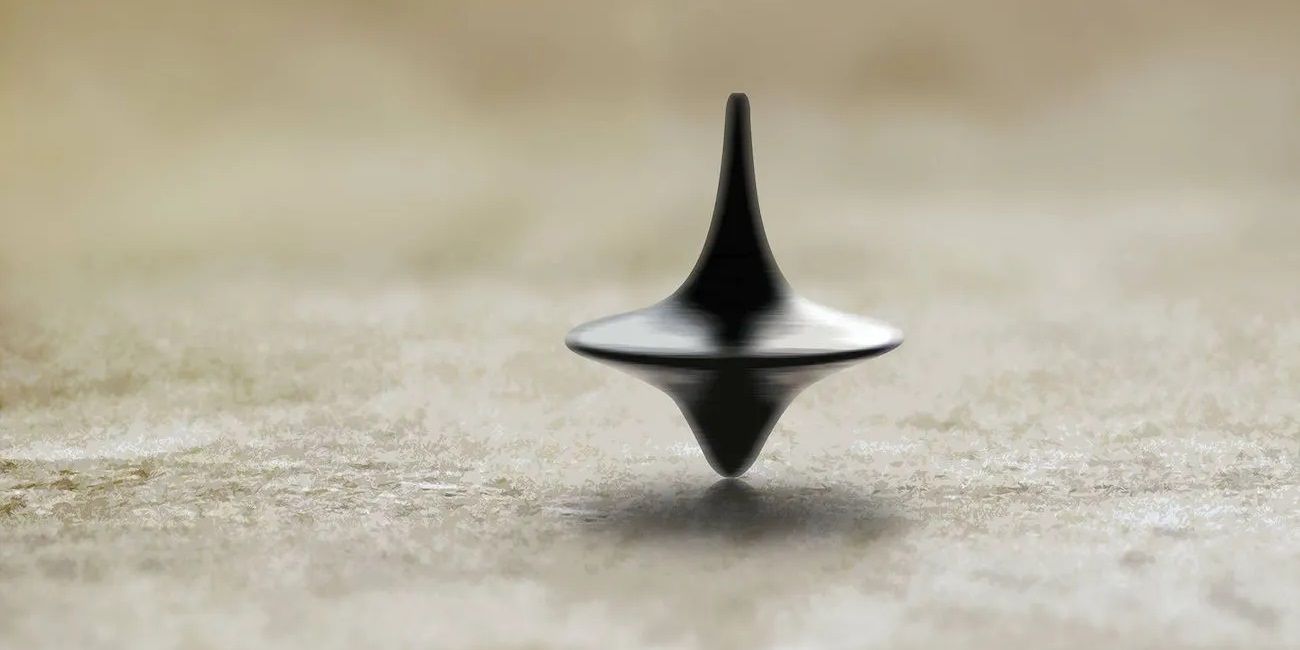 The spinning top at the end of Inception