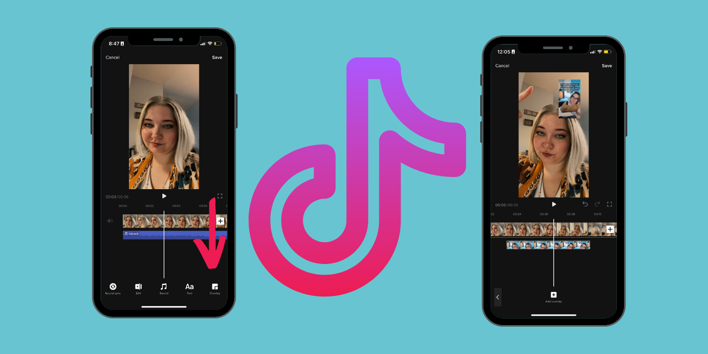 TikTok Overlay Editing