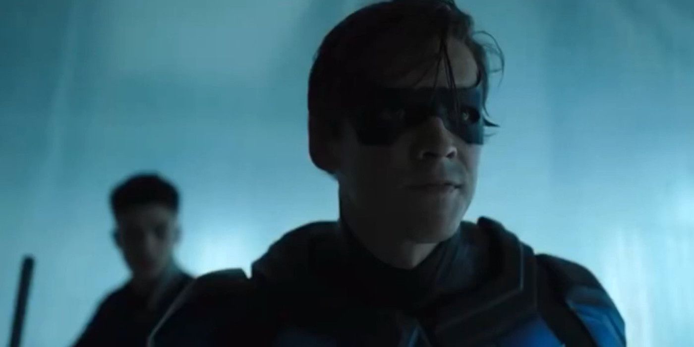 Titans Season 4 Footage Shows Nightwing Protecting Tim From Ninjas