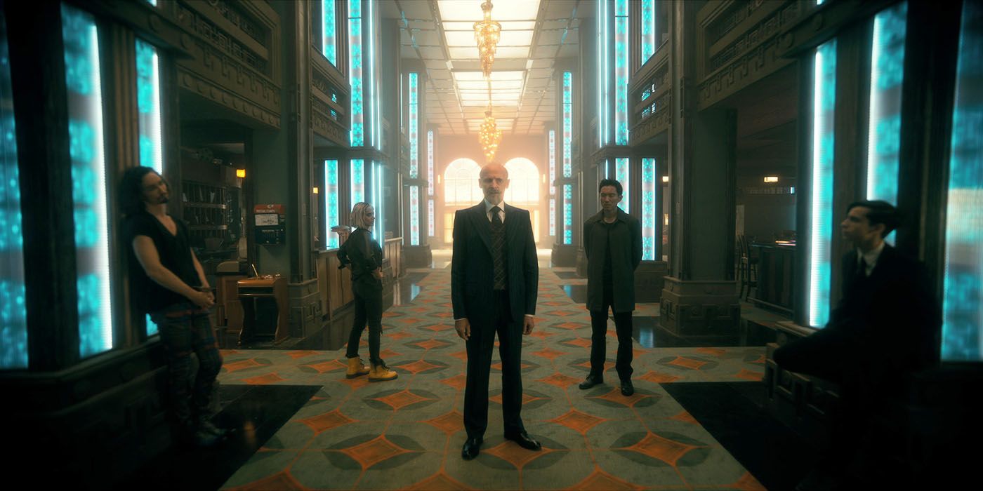 Umbrella Academy season 3 hotel Obsidian Reginald Klaus Lila Ben Five