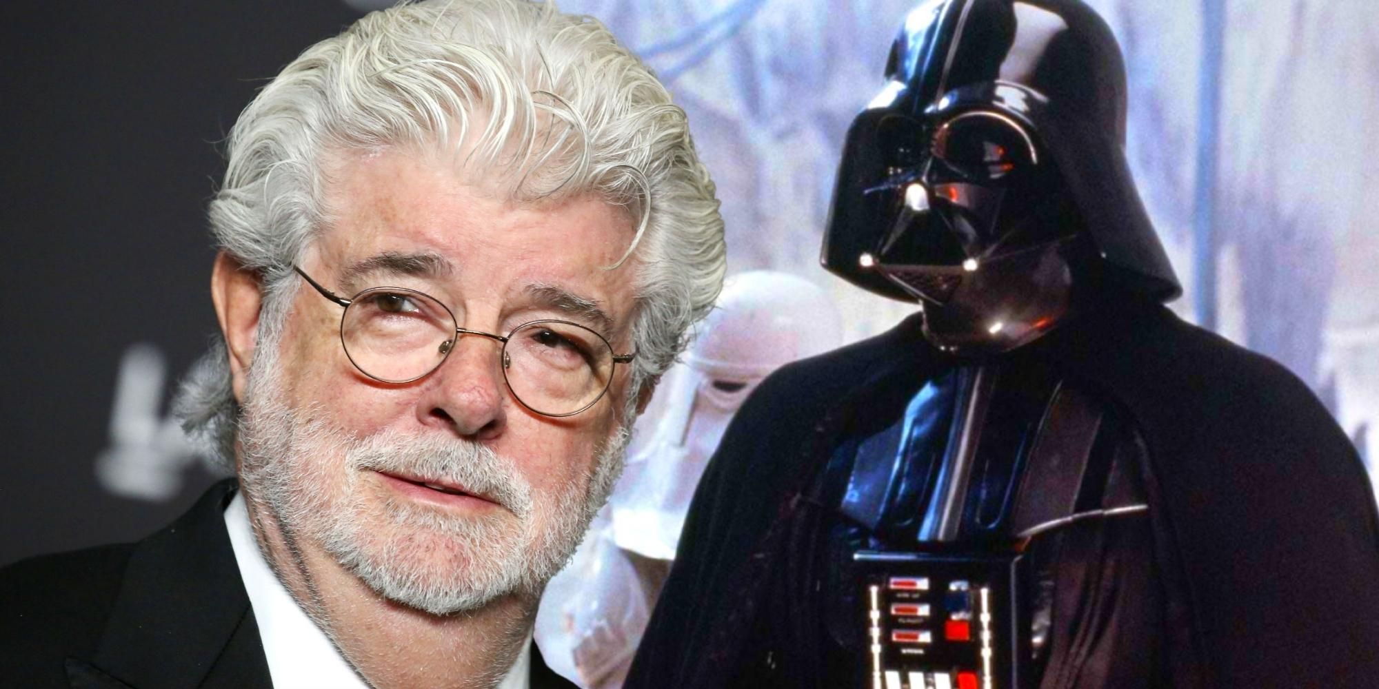 Star Wars - George Lucas and Darth Vader