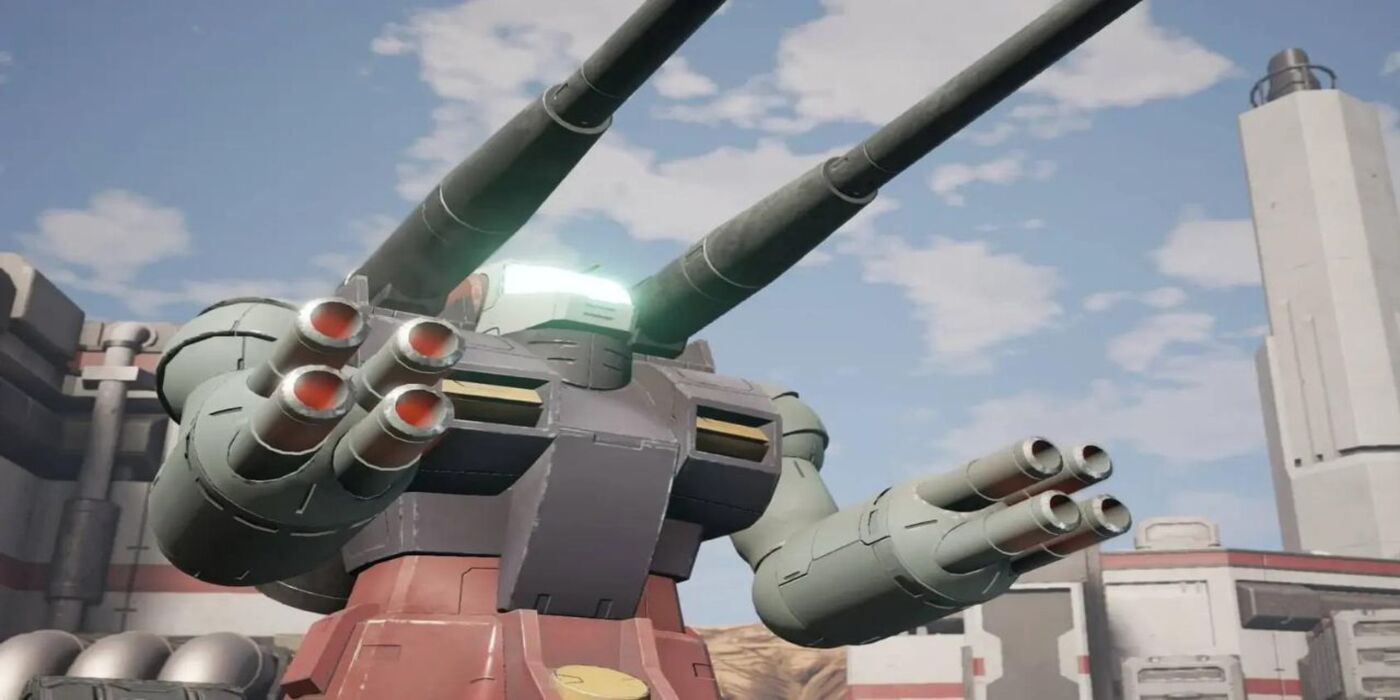 Gundam Evolution Mobile Suit RX-75 Guntank Posing for MVP Screen