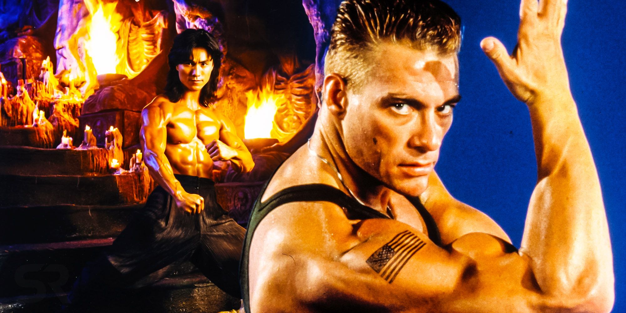 Van damme street fighter Robin Shous Liu Kang mortal kombat