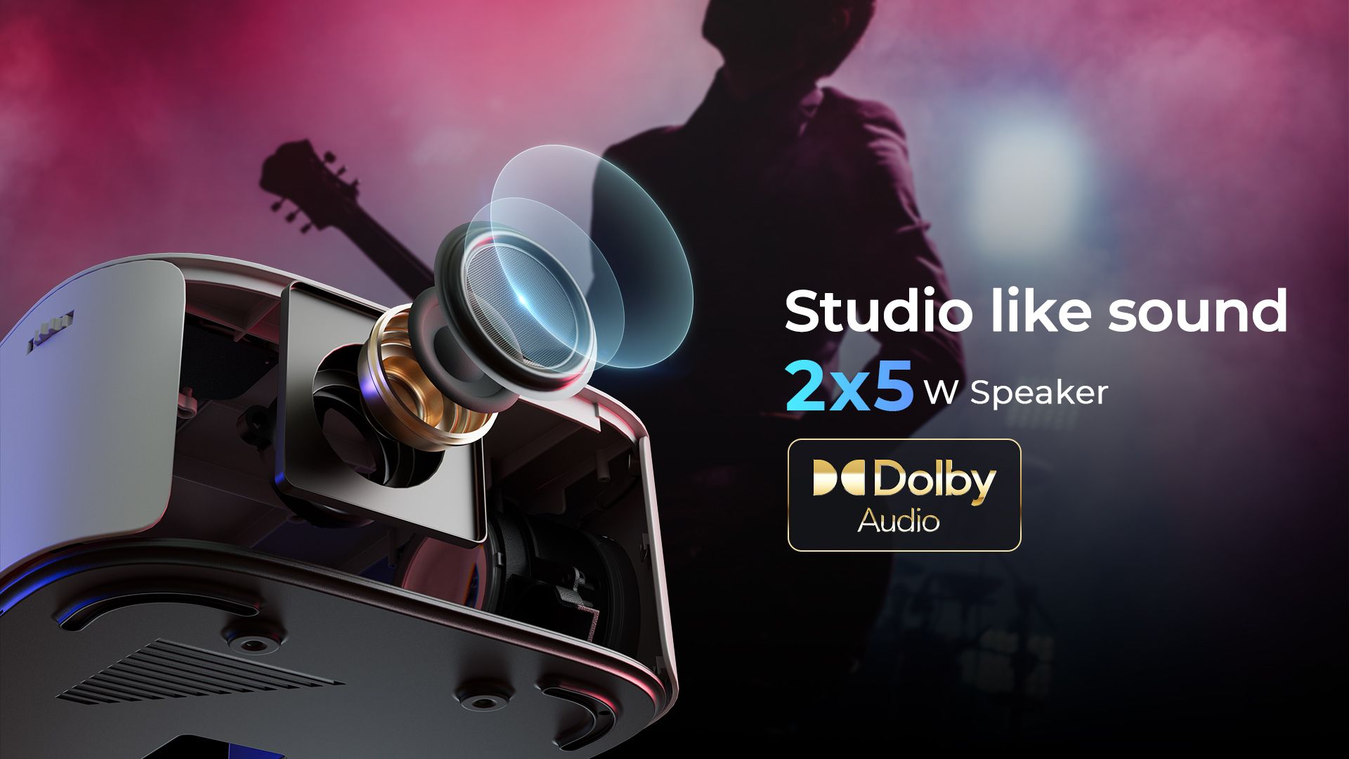 Vankyo Performance V700W Projector Speakers