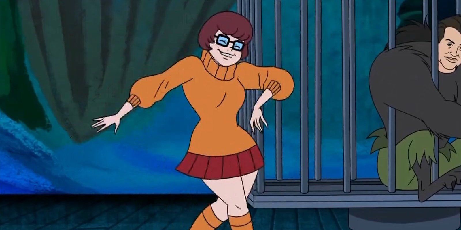 Velma dançando em Scooby-Doo e Guess Who