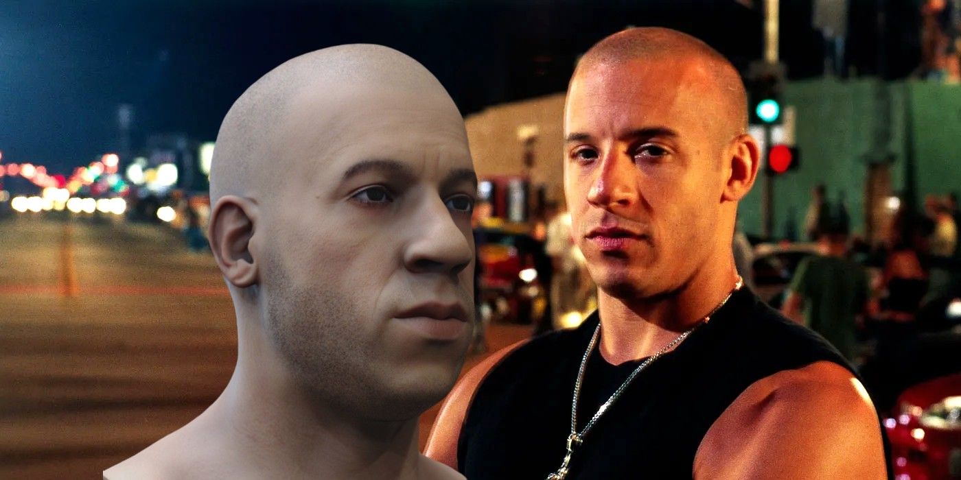 Vin Diesel looks like 3d render