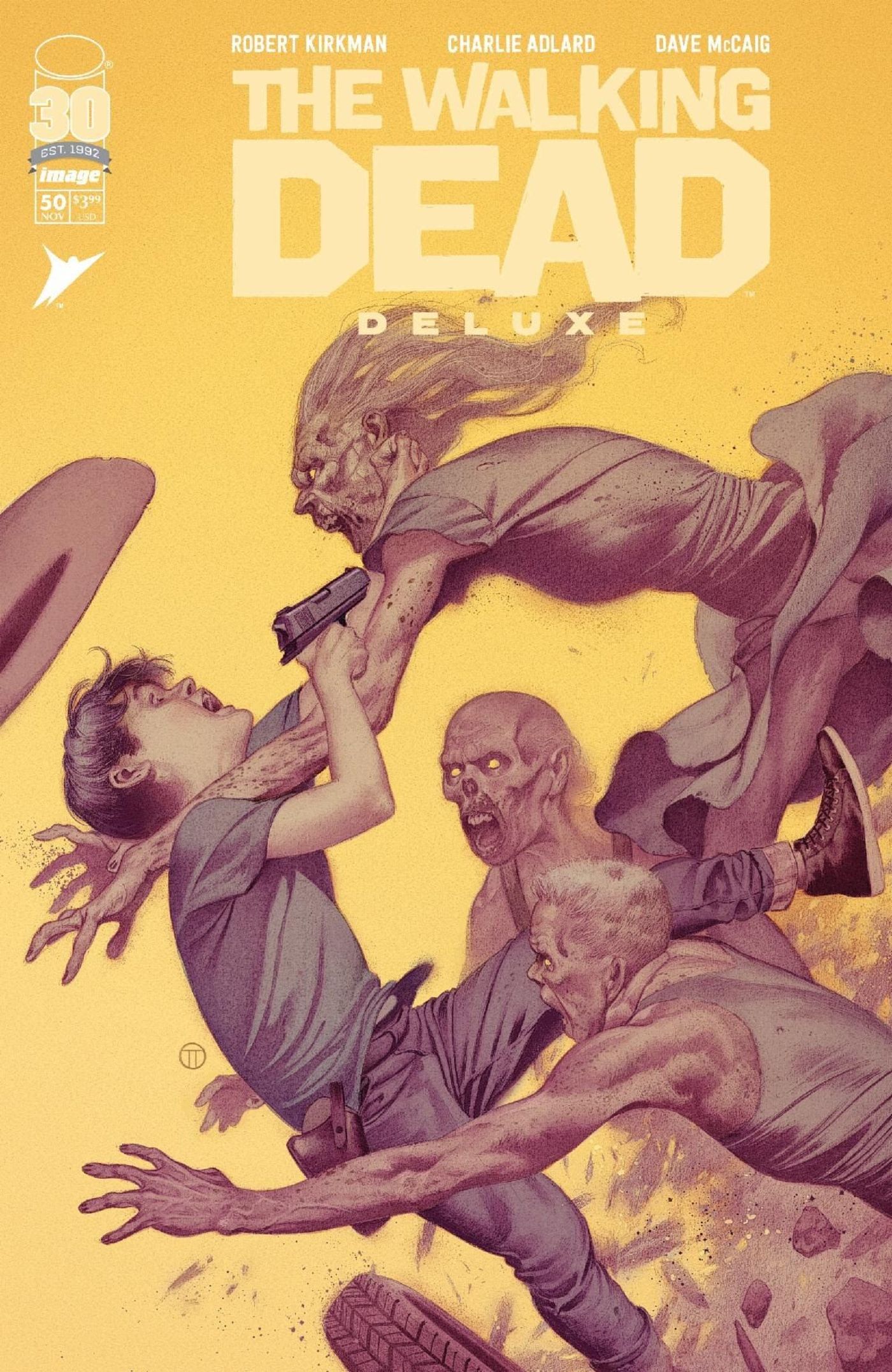 Walking Dead Deluxe Gets Seven Variant Covers for 50th Issue