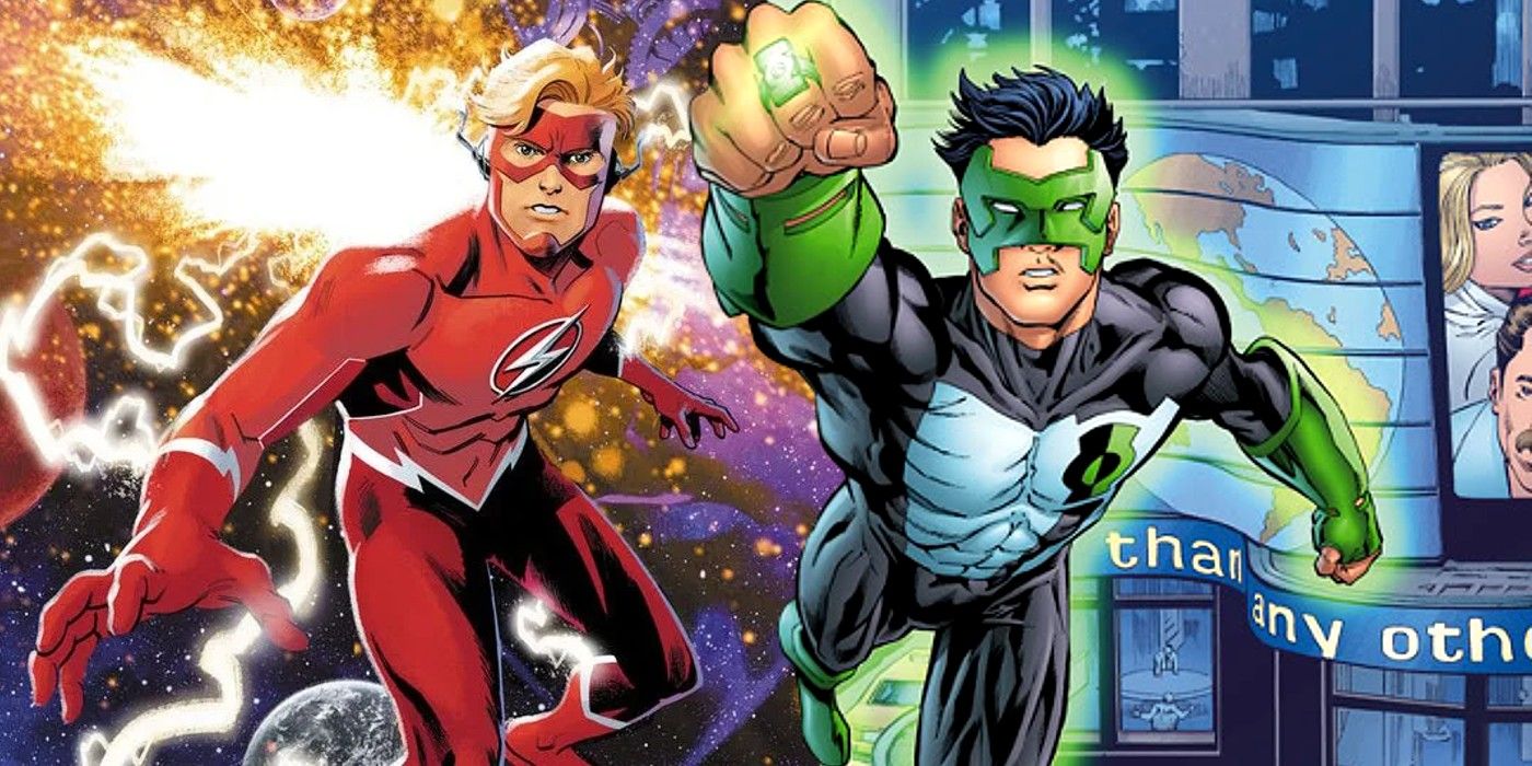 Wally West and Kyle Rayner preview image