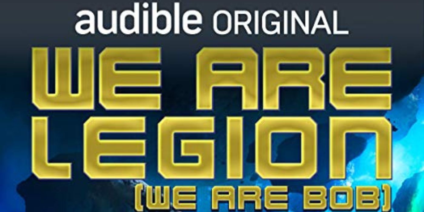 Title card on the cover for the novel We Are Legion (We Are Bob).
