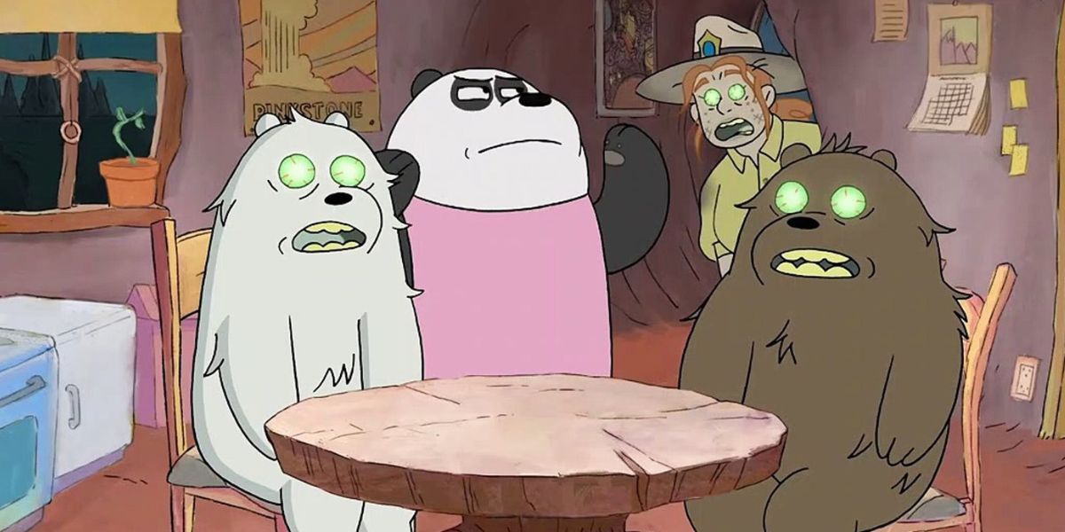 We Bare Bears dressed up for Halloween