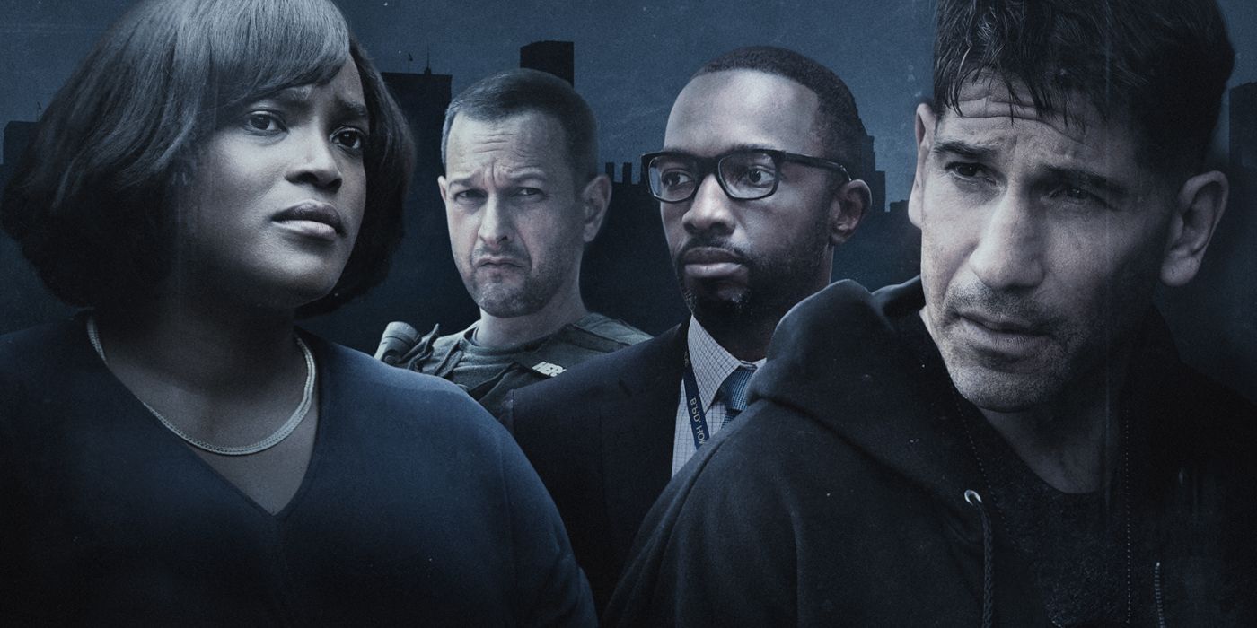 We Own This City promo art featuring the show's main cast.