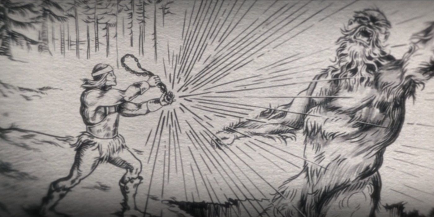 Werewolf by Night Ulysses Bloodstone Drawing