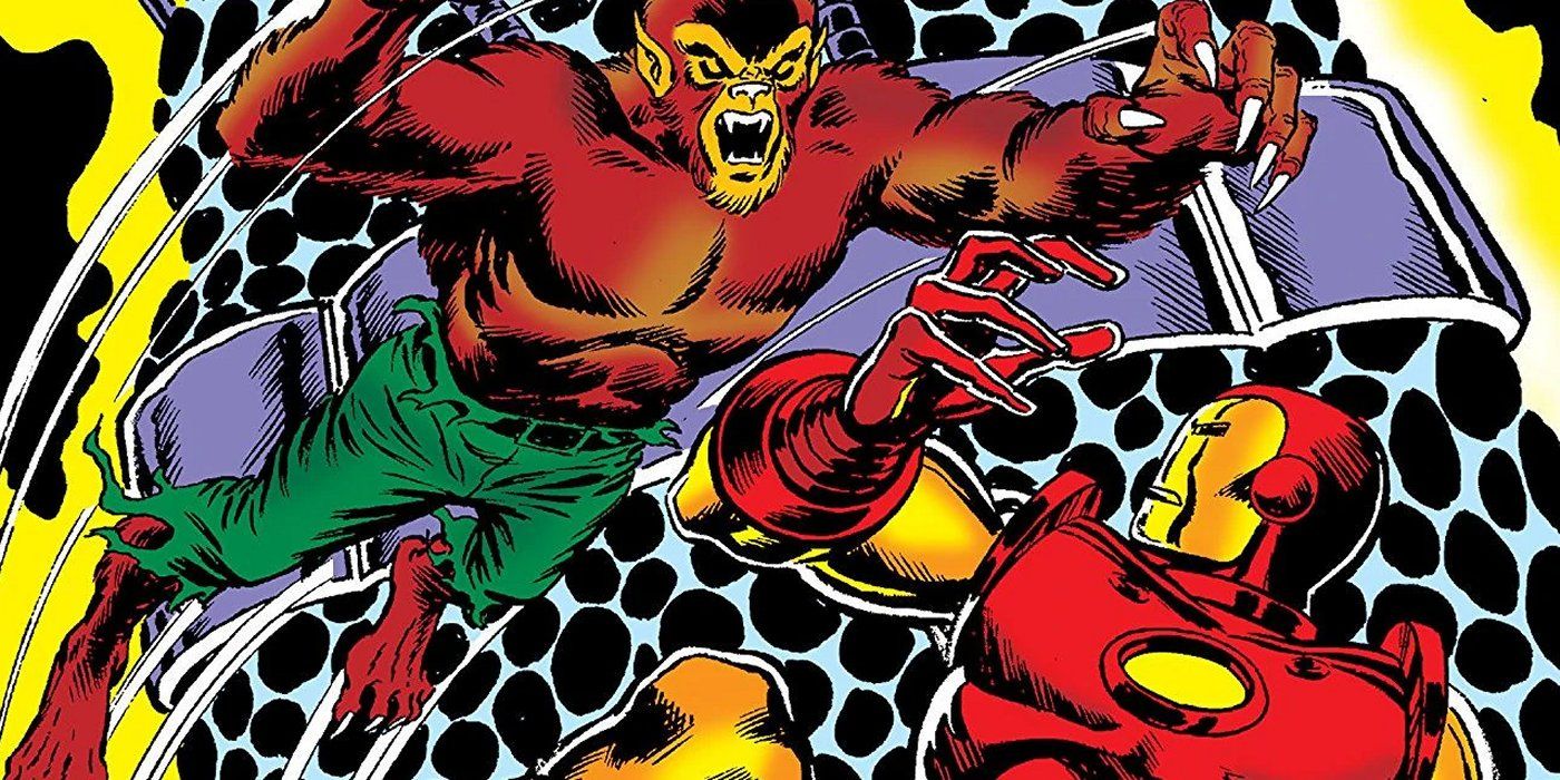 Werewolf by Night vs Iron Man in Marvel Comics