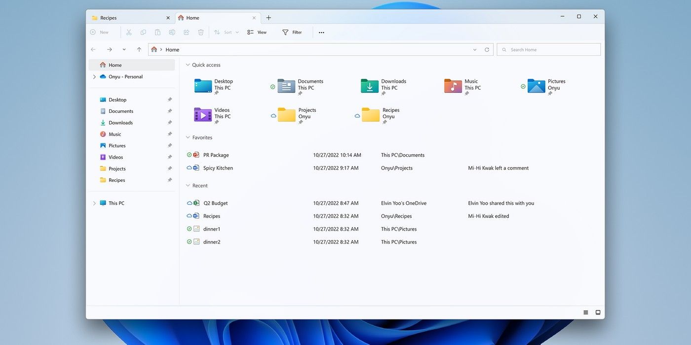 Windows 11 finally gets File Explorer tabs