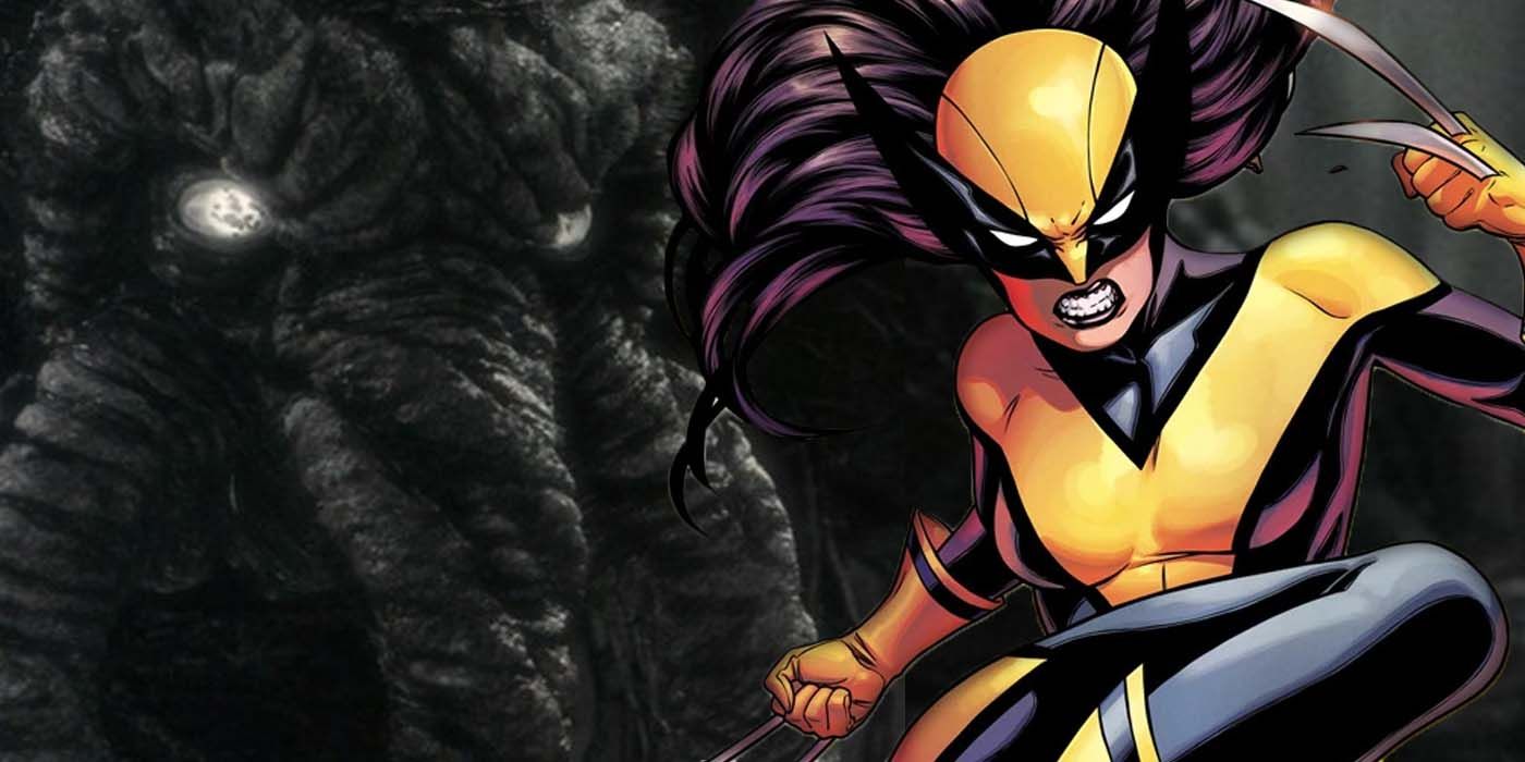 Wolverine Fights Man-Thing Marvel Comics